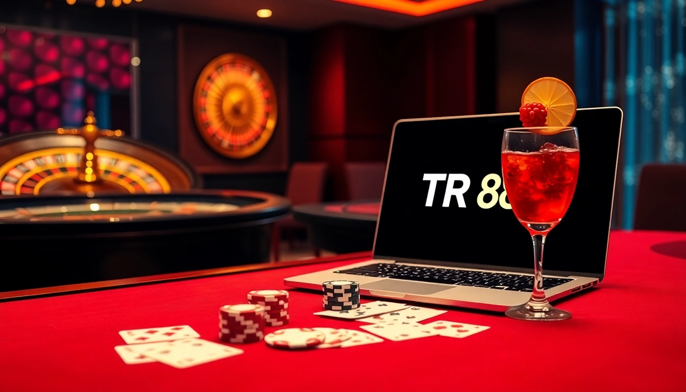 Experience the excitement of TR88 link with a luxurious casino gaming scene.